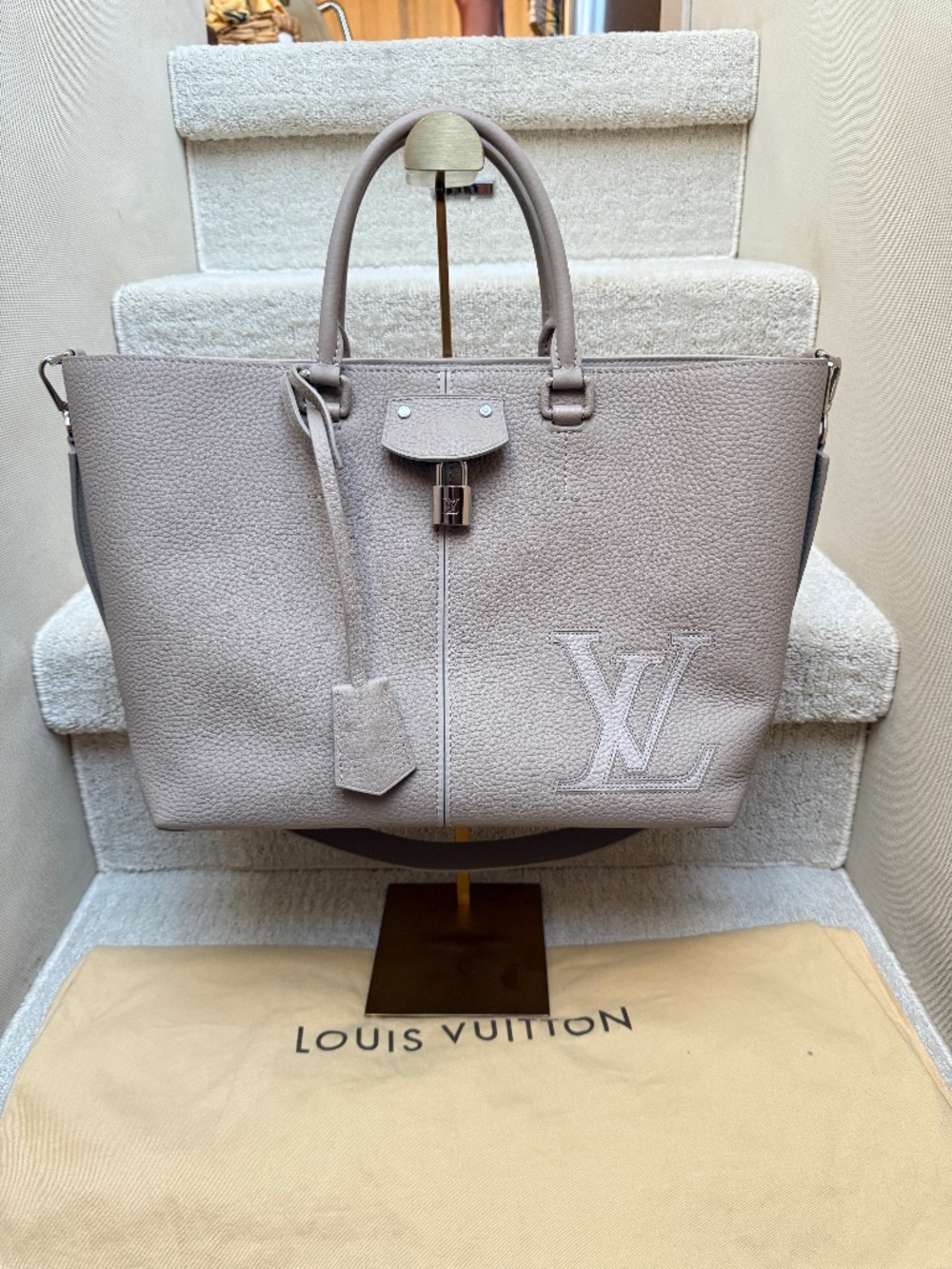 Louis Vuitton Pernelle Tote in Taurillon Pre-Owned